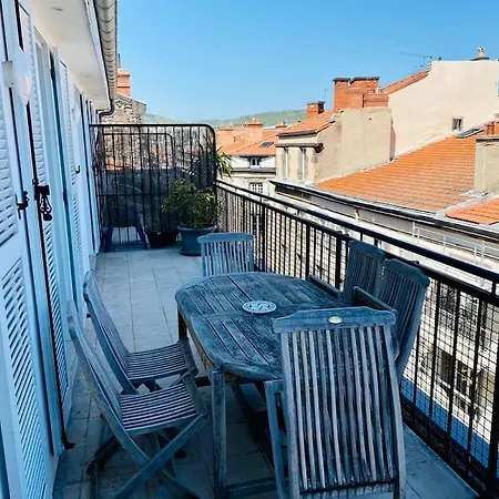 Appartamento Hypercentre Clermont-fd Terrasse + Parking