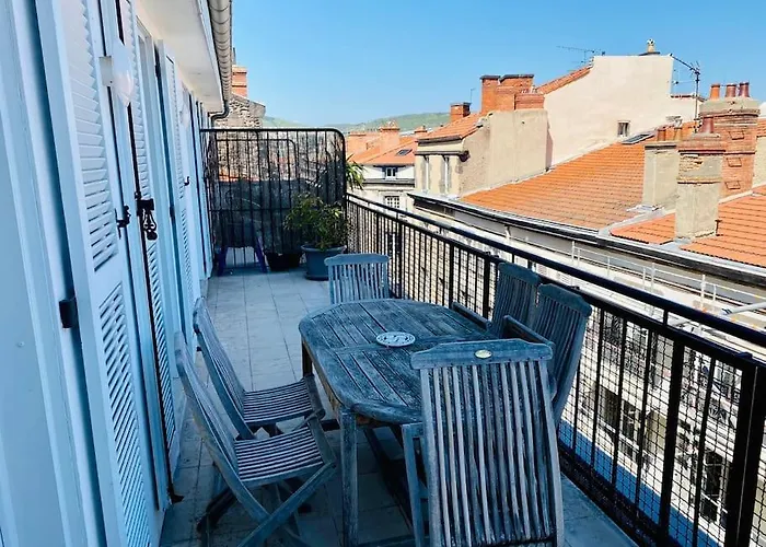 Apartman Hypercentre Clermont-fd Terrasse + Parking